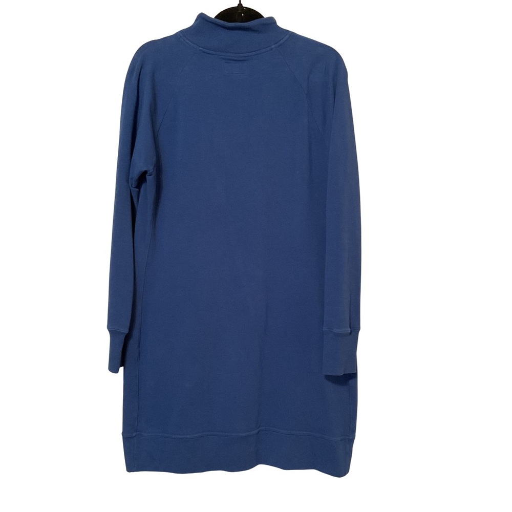 American Giant Women’s Moto Dress ~ Cobalt Blue - Picture 7 of 12